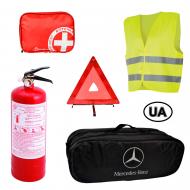 Сумка автомобильная евростандарт Mercedes-Benz Poputchik 01-023-Е черный