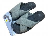 Капці домашні Gemelli Фаворит р.45 сірий