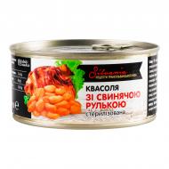Консерва Silvania Фасоль со свиной рулькой 300 г (5941607900339)