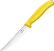 Нож кухонный Victorinox SwissClassic Steak&Pizza 12 см желтый 6.7936.12L8