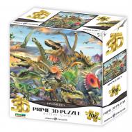 3D-пазл PRIME 3D 13741 Динозаври 100 деталей