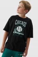 Футболка 4F 4FJRAW23TTSHM1455-20S р.122 черный