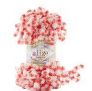 Пряжа для вязания Alize Puffy Color №6495 Секционное окрашение