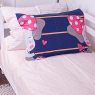 Наволочка бязь Kids Time 17-0539 Elephant 40x60 см мульти MirSon Наволочка бязь Kids Time 17-0539 Elephant 40x60 см мульти MirSon