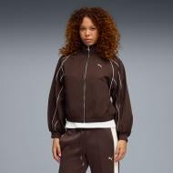 Джемпер Puma T7 Balloon Sleeve Piping Relaxed Woven Track Jacket 63455813 р.XS коричневый