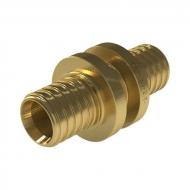Соединитель KAN двухсторонний латунный ultraLINE/Push - 16×2,2 / 18×2,0
