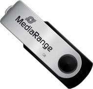 Флеш-память USB MediaRange 32 ГБ USB 2.0 black/silver (MR911)