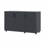 Комод Doros Торн 3ДСП 1350x800x516 мм антрацит/антрацит