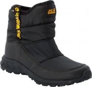 Черевики Jack Wolfskin WOODLAND TEXAPORE WT MID K 4042281-6055 р.EUR 29 чорний жовтий