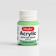 Акрил для декора Весенняя зелень 20 мл Ideyka