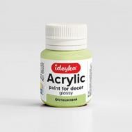 Акрил для декора Фисташка 20 мл Ideyka