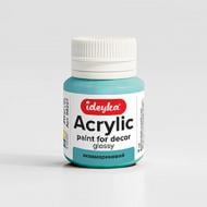 Акрил для декора "Аквамарин" 20 мл Ideyka