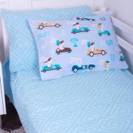 Наволочка бязь Kids Time 18-0008 Bunny Races 40x60 см мульти MirSon