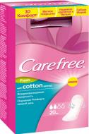 Прокладки ежедневные Carefree Cotton ароматизированные mini 20 шт.