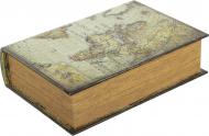 Шкатулка-книга Карта мира 19х7х27 см Шкатулка-книга Карта мира 19х7х27 см