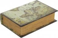 Шкатулка-книга Карта мира 14х5х20 см