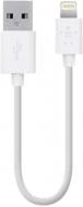 Кабель Belkin USB-A - Lightning 0,15 м белый (F8J023BT06INWHT)