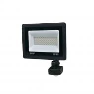 Прожектор с датчиком движения Lightwell LW-FL-B-50-S 50 Вт IP65 черный 295914