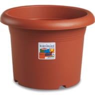 Вазон пластиковый Stefanplast Linea Mediterraneo круглый 9 л терракот (89030)