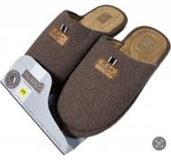 Тапки домашние Gemelli Дамир р.45 коричневый