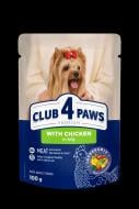 Корм для малых пород Club 4 Paws Premium с курицей в желе 100 г 100 г
