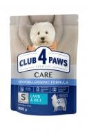 Корм для малых пород Club 4 Paws Premium ягненок и рис для собак малых пород 0,9 кг 900 г