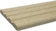 Наличник ПВХ с канелюрами ОМіС 10х80х2100 мм дуб меланж