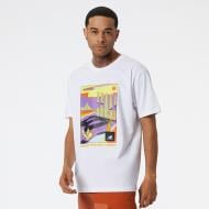 Футболка New Balance MT21509WT р.XL белый Футболка New Balance MT21509WT р.XL белый