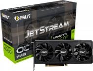 Відеокарта Palit NVIDIA GeForce RTX 4060 Ti JetStream OC 16GB GDDR6 128bit (NE6406TU19T1-1061J)