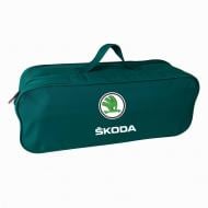 Сумка-органайзер в багажник Skoda 50х18х18 см 03-030-2Д Poputchik зеленый