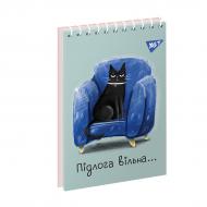 Тетрадь для записей YES 80 лист. Black cat