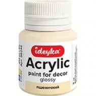 Акрил для декора "Пшеничная" 20 мл Ideyka
