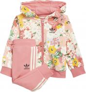 Спортивний костюм Adidas HOODIE SET FZ GN2257 рожевий