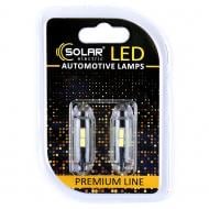 Автолампа накаливания Solar LED 12V T10 W2.1x9.5d 10SMD 5730 + lens white блістер 2 шт. (SL1345) Автолампа накаливания Solar LED 12V T10 W2.1x9.5d 10SMD 5730 + lens white блістер 2 шт. (SL1345)