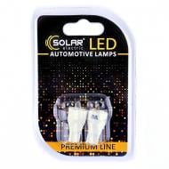 Автолампа розжарювання Solar LED 12V T10 W2.1x9.5d 7SMD 2835 white блістер 2 шт. (SL1338)