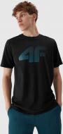 Футболка 4F 4FRAW23TTSHM1474-20S р.3XL чорний