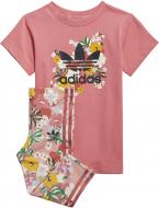 Комплект детской одежды Adidas TEE DRESS SET GN2260 р. 86 розовый