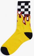 Шкарпетки Vans FLAME CHECK CREW VN0A4TQIZIA1 р.OS жовтий