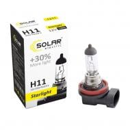 Автолампа розжарювання Solar H11 12V 55W Starlight+30% 10 шт. (1211)