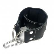 Манжета для тяги EasyFit F9 (шкіра) EF-LGSTR-F9 OS чорний