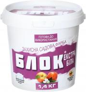 Краска садовая Блок Экстра белая 1,4 кг