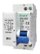 Диференційний автомат Erste EBL28E 4,5кА 1п+Н C16 30мА EBL28E-16C003
