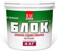 Фарба садова Блок Екстра біла 4 кг Фарба садова Блок Екстра біла 4 кг