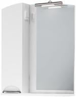 Зеркало со шкафчиком Vankor Smart 65*80 шкафчик слева