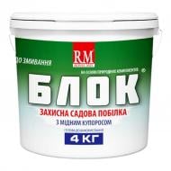 Садова побілка Блок з мідним купоросом 4 кг Садова побілка Блок з мідним купоросом 4 кг