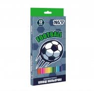 Карандаши цветные Football 12 цветов 290786 YES