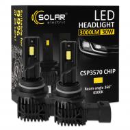 АвтолампаSolar HB4(9006) 12/24V 30W 3000Lm 6500K, CSP3570 2 шт. (8406S2)