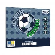 Пластилін Football 10 кольорів 200 г 540713 YES