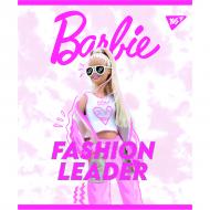 Тетрадь школьная 12 лист. косая линия Barbie 766798 YES Тетрадь школьная 12 лист. косая линия Barbie 766798 YES