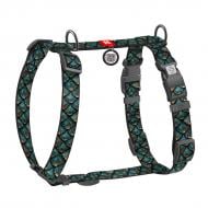 Шлея для собак Waudog Nylon малюнок "Луска" М Ш 20 мм А 38-60 см В 46-60 см